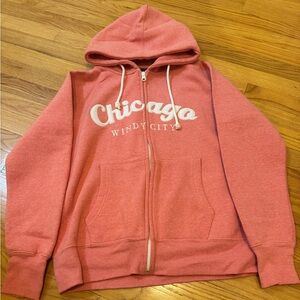 Chicago Coral Hoodie